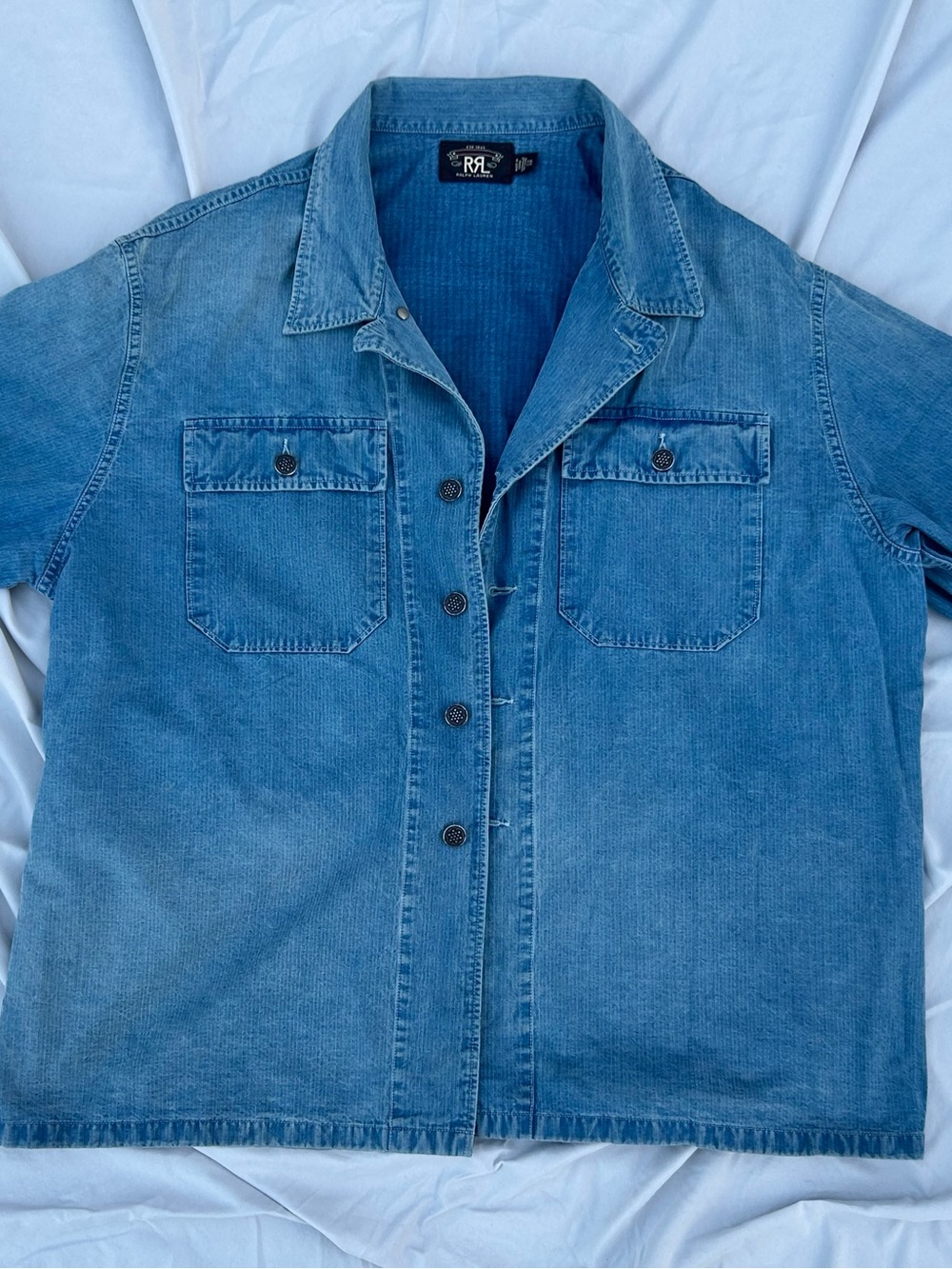 Ralph Lauren Light Blue Denim Shirt Jacket